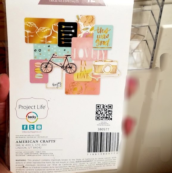 NWT Project Life SPECIALTY CARDS 12-PK ×2 SETS! - Picture 7 of 8